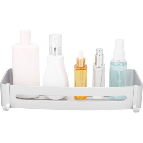 Badezimmerregal aus Aluminium, Wand-Duschablage, Organizer für Kosmetikprodukte (1/5)