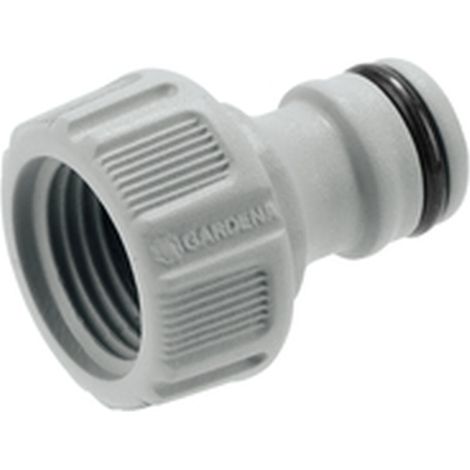 ADAPTADOR MACHO PARA GRIFO 16,7mm CON ROSCA HEMBRA 21mm 1/2 (BLISTER) GARDENA