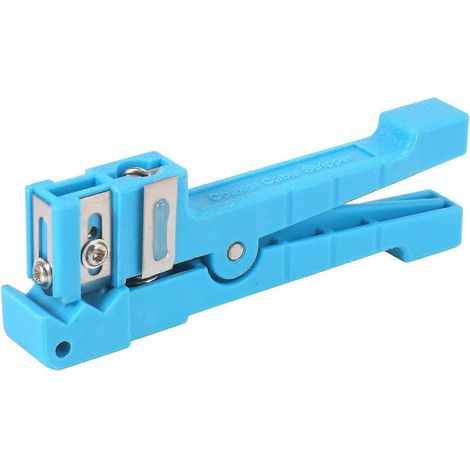 Pince à dénuder pour fibre optique 45-163, outil de coupe de câbles à portée moyenne, coupe-tubes, bleu, meilleure vente (1/5)