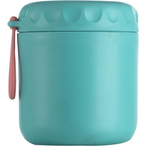 Isolierter Suppenbecher, isolierter Wasserbecher aus Edelstahl mit Löffel, isolierter Lunchbehälter, auslaufsicher