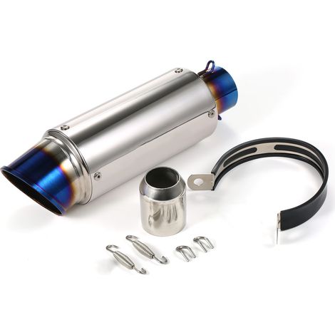 Universeller Auspuffschalldämpfer 38-51 mm, geeignet für Motorräder und ATVs. (1/5)