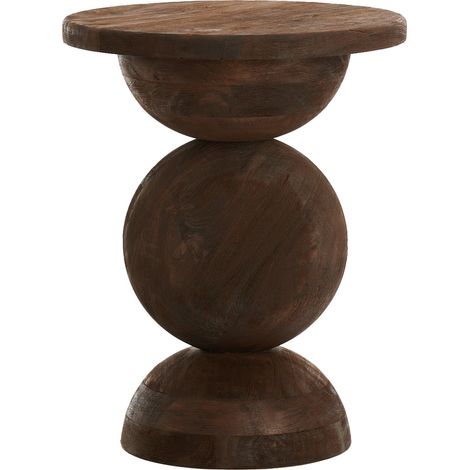 Tavolino da salotto Light & Living MIRTO in legno scuro opaco –