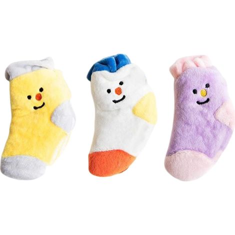 Jouets pour chiens, jouet à mâcher interactif pour chiots, chaussettes en peluche pour cache-cache et renifler (1/4)