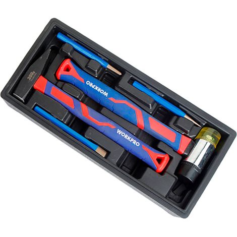 Herramienta de golpeo, juego 5 piezas, serie modular