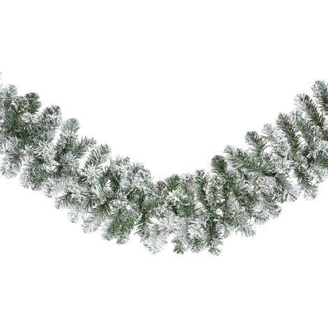 Everlands ghirlanda di natale imperial innevata d25 270cm 680468 (1/3)