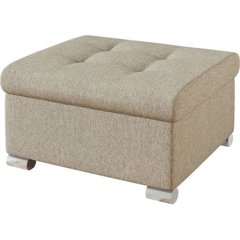 Pouf Comfivo Gemma, Matana 17, 41x68x70cm, Diamètre: 0, Tissu, Pieds: Plastique, 0 (1/5)
