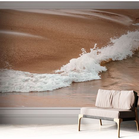 Papier peint adhésif décoratif avec colle pour salon chambre à coucher et bureau Design moderne et facile à poser Brise marine 312x219 cm (1/5)