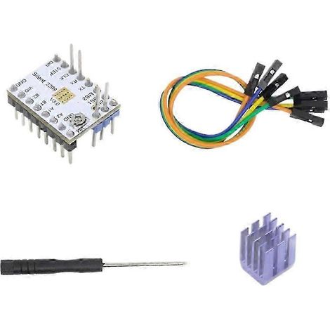 Pilote silencieux de carte mère d'imprimante 3D TMC2209 V3.0, pilote de moteur pas à pas Super silencieux QAQ (1/5)