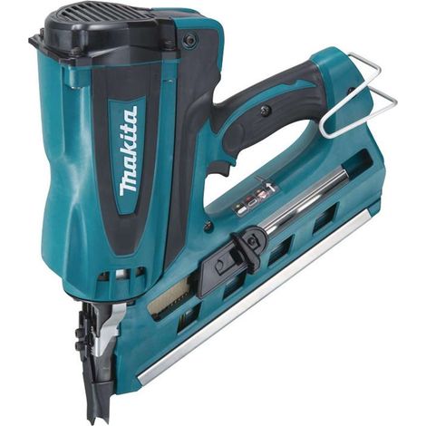 7,2 V Li-Ion 1 Ah MAKITA Autonomer Gasnagler - 2 Akkus, Ladegerät, Gehäuse - GN900SE