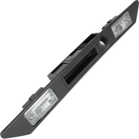 Cubierta de luz de matrícula para Audi A4 B6 00-04 con microinterruptor de apertura del portón trasero. (1/3)