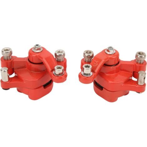 BUNTHAUS 2 pièces étrier de frein avant et arrière de remplacement pour 47cc 49cc 2 temps Pocket Bike Mini Dirt Bike (1/5)