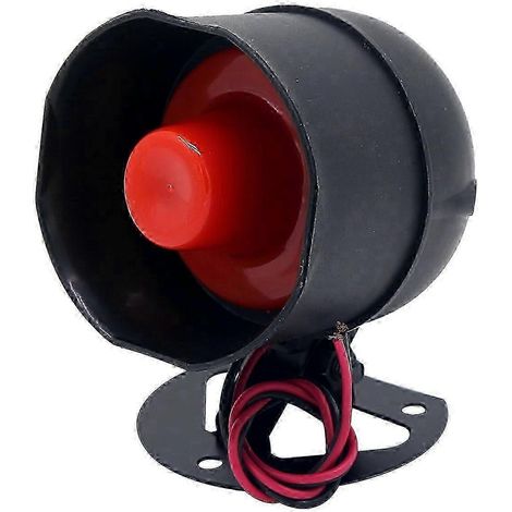 25-26 Autoalarmanlage mit Diebstahlsicherung und 12V 105dB Alarmsirene für Auto, Motorrad und Roller (1/5)