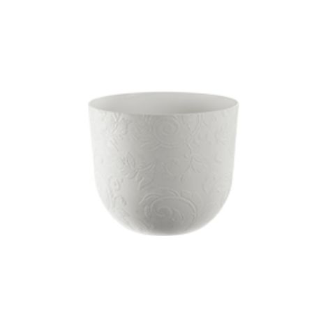 VASO TATTOO MOOD 40 CM BIANCO PLASTECNIC