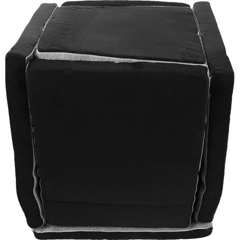 Carcasa insonorizada de esponja negra gruesa de 28x25 cm para bomba de presión, cubierta insonorizada resistente al ruido para generadores y oficinas. (1/5)