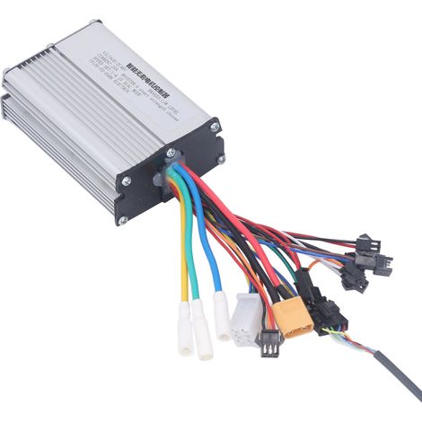 FTVOGUE Regolatore per motore CC, regolatore elettrico in lega di alluminio per bici e scooter elettrici, potenza 350 W 20 A per applicazioni CC 48 V