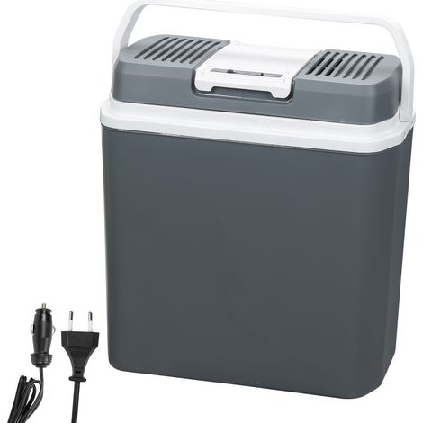 SWANEW 24 L Cool box Raffreddatore elettrico Scaldino termoelettrico a rete Modalità Eco 12/230 V per auto e presa di corrente (1/5)