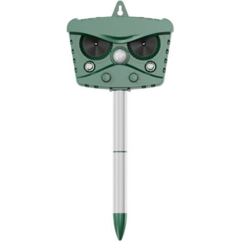Répulsif à ultrasons pour chat, répulsif pour chien, répulsif pour oiseaux, pour jardins, champs, pépinières, IP45