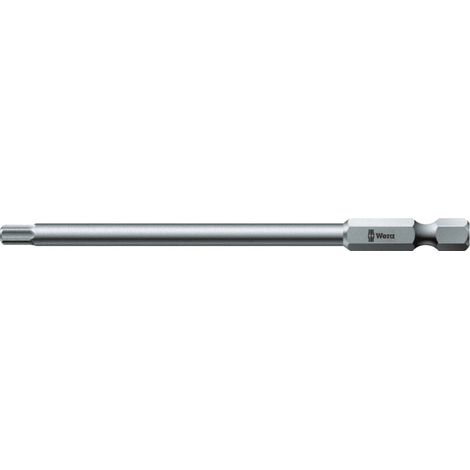Wera 840/4 Z Sechskant-Bits, SW (metrisch) 6,0 mm, Länge 89 mm (1/2)