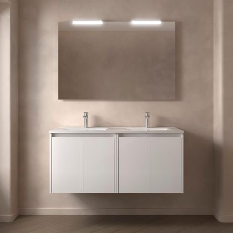 Noja ensemble complet 1200 4 portes Blanc brillant (1/2)