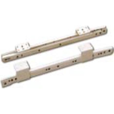 MOBILA - GUIDA CON STAFFA PER FISSAGGIOPIANI TASTIERA PC ARGENTO 300-515MM