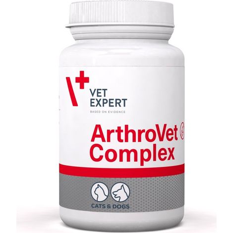 Complément alimentaire pour chiens et chats VetExpert ArthroVet Complex articulations 90 comprimés