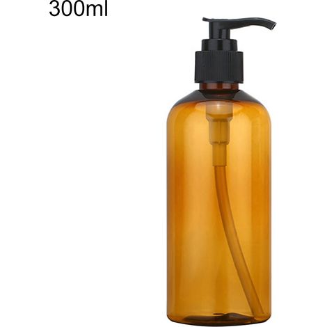 Distributeur De Savon À Pompe - Bouteille Vide Réutilisable En Plastique - Pour Salle De Bain Cuisine Et Voyage - Capacité 100 ml 200 ml Ou 300 ml (1/5)