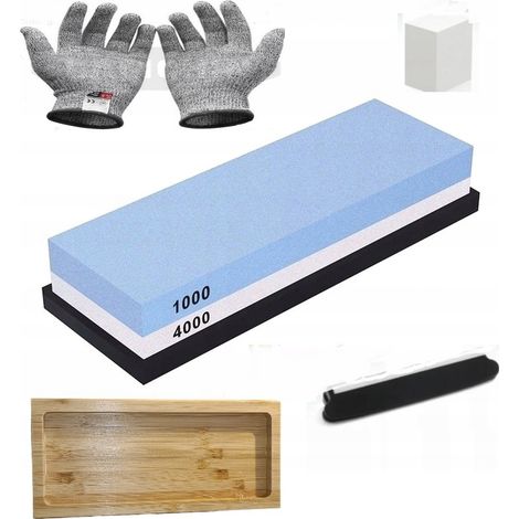 Schleifstein-Schleifset 1000/4000 Schleifstein für Schutzhandschuhe