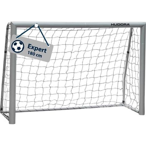 Hudora Expert 180 Fußballtor grau robust 180x120 cm