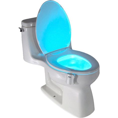 177210 Luz LED LightBowl para el WC 8 colores con sensor crepuscular (1/5)