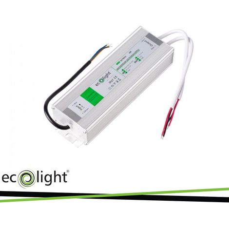 Alimentatore LED IP67 150W 12V 12,5A Ecolight EC79611