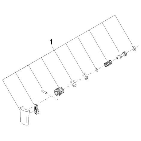 Dornbracht 12862970-00 Pièces de rechange pour douche