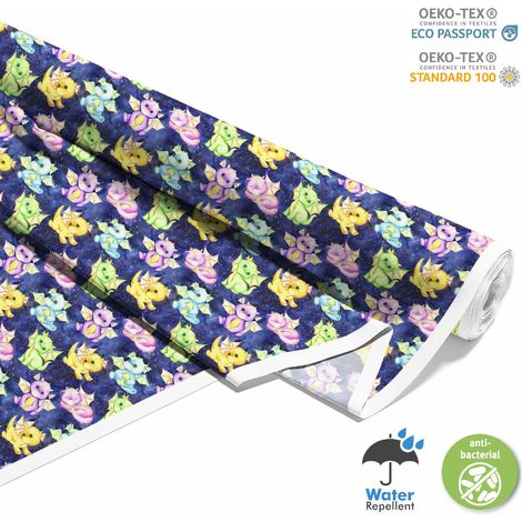 Outdoor dekostoffe oxford - Motiv Kleiner Drache (1/5)