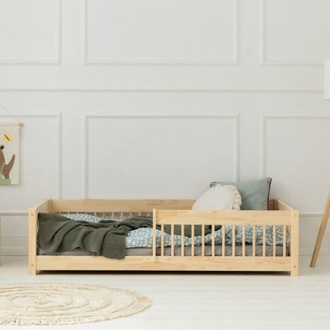 Cama 70x140 con somier Ariette Madera (1/4)