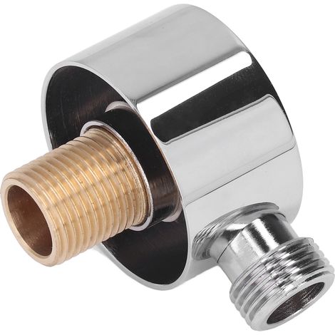 G1/2-Duschadapter aus Chrom, Doppelduschkopf-Anschlussadapter, Schlauchadapter, Duschverteiler, Regenduschkopf für Schlauch