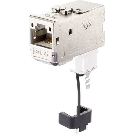 Module RJ45 encastrable E-Dat CAT 6a Metz Connect 130B12-E R07197 (1/4)