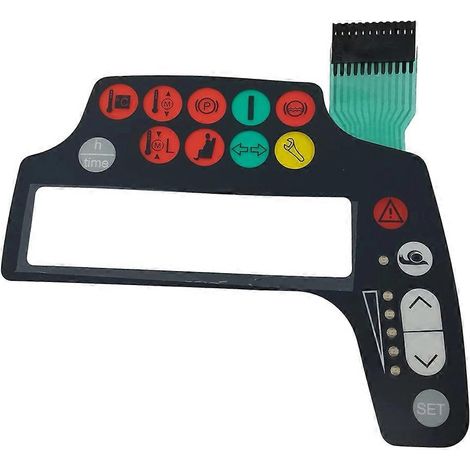 51180981 Botón de visualización para carro elevador eléctrico Jungheinrich EFG115/EFG216/EFG320 (1/5)