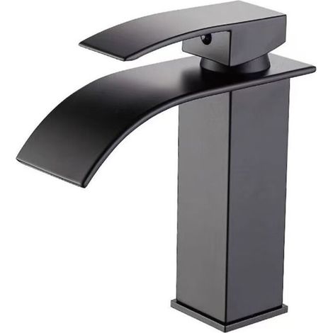 lavabo, robinet de lavabo, vasque de salle de bain, WC, lavabo à jet cascade avec eau chaude et froide, vasque de comptoir