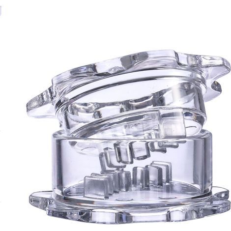 Garlic Twister Kitchen Utensil - Manual Garlic and Ginger Grinder, Nut Chopper, Chili Chopper, Clear Acrylic Kitchen Utensil for Food Preparation (1/4)