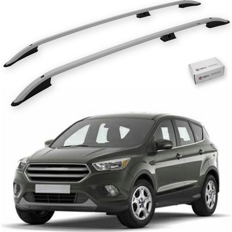 TURTLE kompatibel mit Ford Kuga (C520) 2013-2019 Dachreling Crown Grau (1/5)