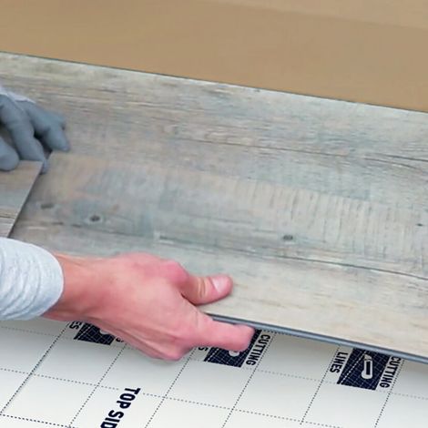 Gerflor – Sous-couche PVC silence plus 19 dB – Isolation acoustique 19 dB – Dimensions 118 x 850 cm – Pour sols stratifiés et parquets (1/2)