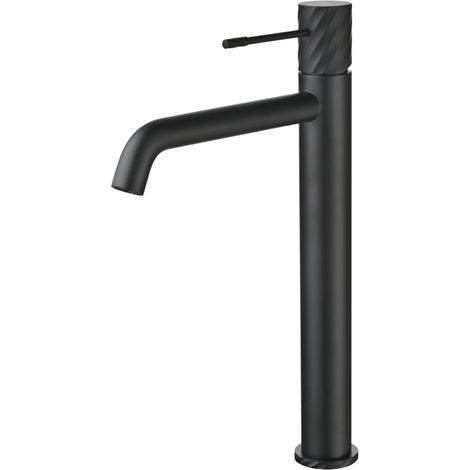 Monomando lavabo alto Bless negro mate [ IMEX® ] (1/2)