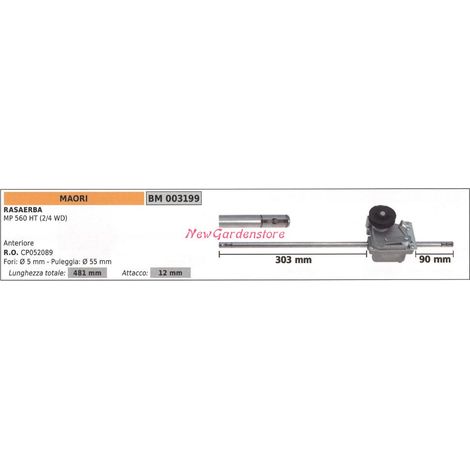 Trazione semovenza MAORI rasaerba tosaerba tagliaerba MP 560 HT 003199