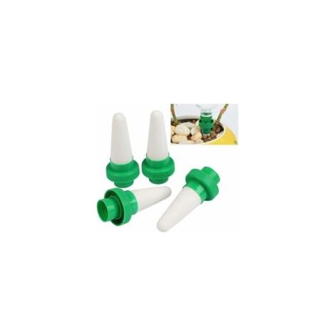 Automatischer 4-teiliger Pflanzenbewässerungsspender mit Keramikkegelkopf und Tropfbewässerungsdüse für Garten, Zimmerpflanzen und Blumen – Fei Yu – Crezuo