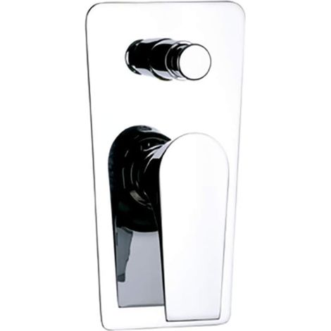 GRIFO MONOMANDO DE DISEÑO ITALIANO SERIE PRAGA PARA BAÑO EMPOTRADO (1/2)