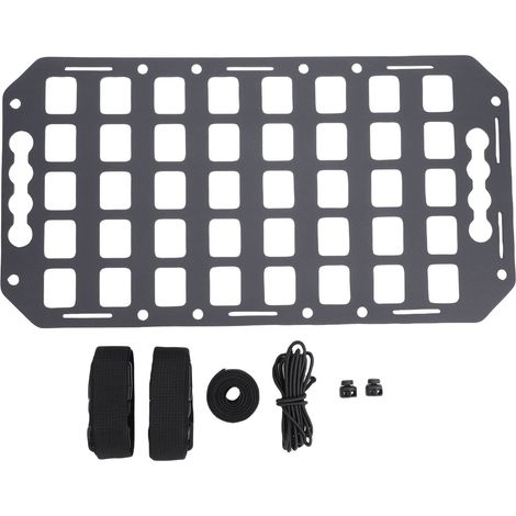 Panneau Molle lit camion 16,61x8,86x0,08in aluminium – Rails L panneaux latéraux organisateurs berlines SUV pickup camions camping-cars remorques (1/5)