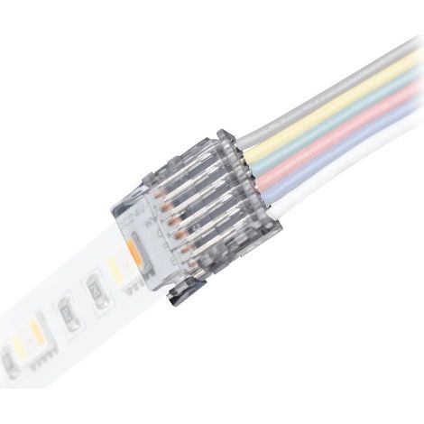 Strip Anschluss 12mm 6Pin RGB+CCT LED-Streifen IP20 DC24V/3.5A (1/2)
