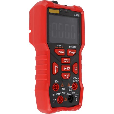 Handliches digitales Multimeter mit intelligenter Identifikation – Wartungsinstrument für Elektriker (Rot) (1/5)