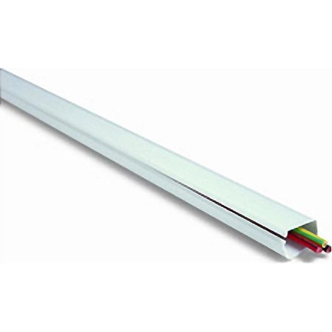 BRINOX canal inst.adhesivo blanco 18x11mm , Canaleta protectora de cable eléctrico con tapa.
- Tira de 2 metros
- Medidas: 18x11mm
- Fabricada en PVC color blanco.
- Fijación adhes