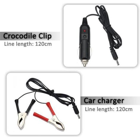 Panneau solaire 20W 12V Monocristallin 5V USB pr charger extérieure 42 x 28cm + chargeur de voiture + clip de crocodile (1/4)