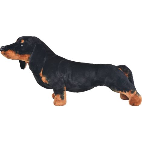 Jouet en peluche Chien de race Dachshund Noir XXL (1/5)